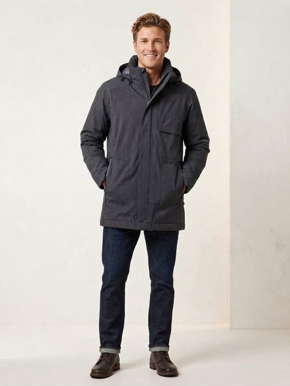 Nau Goose Down Parka / Trench Coat
